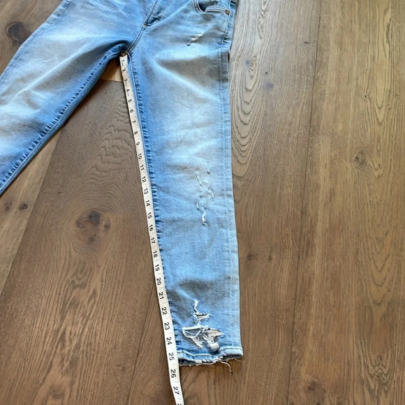 AGOLDE Sophie Mid Rise Ankle Jeans In Playback Size 26 - Picture 7 of 12